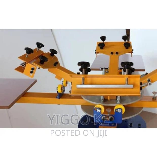 Four Station 4 Colours Screen Printers - thumbnail 2