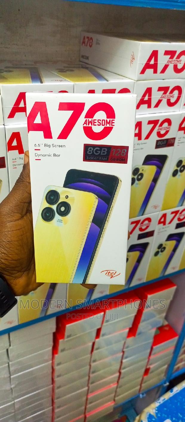 New Itel A70 128 GB Gold - thumbnail 5