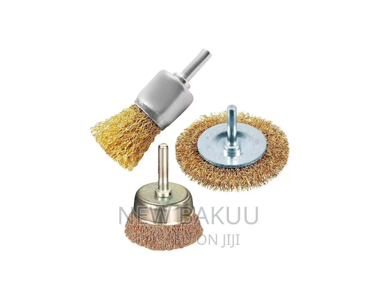 Uyustools Set of 3 PCS Wire Btush Set Ebr301
