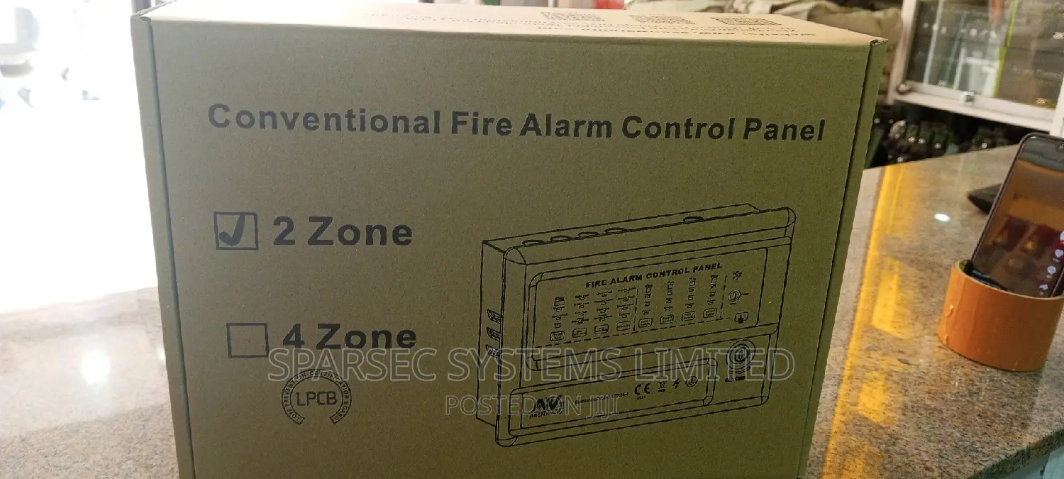 2 Zone Fire Alarm Control Panel AW-CFP2166-2