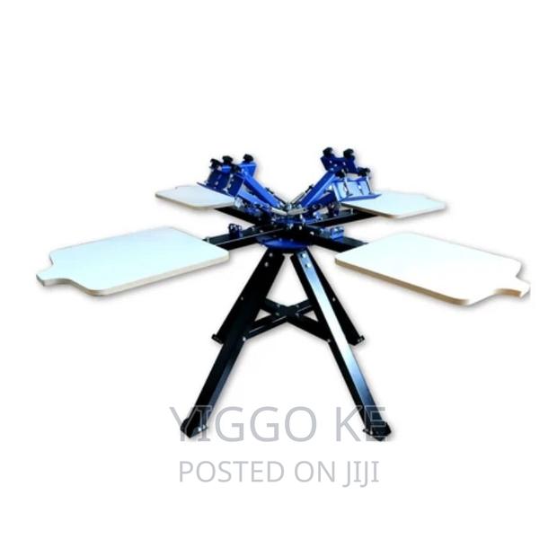Four Colour 4 Station Screen Printers