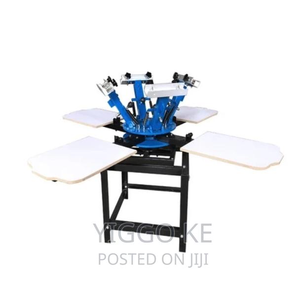 Four Colour Four Stations Screen Printers