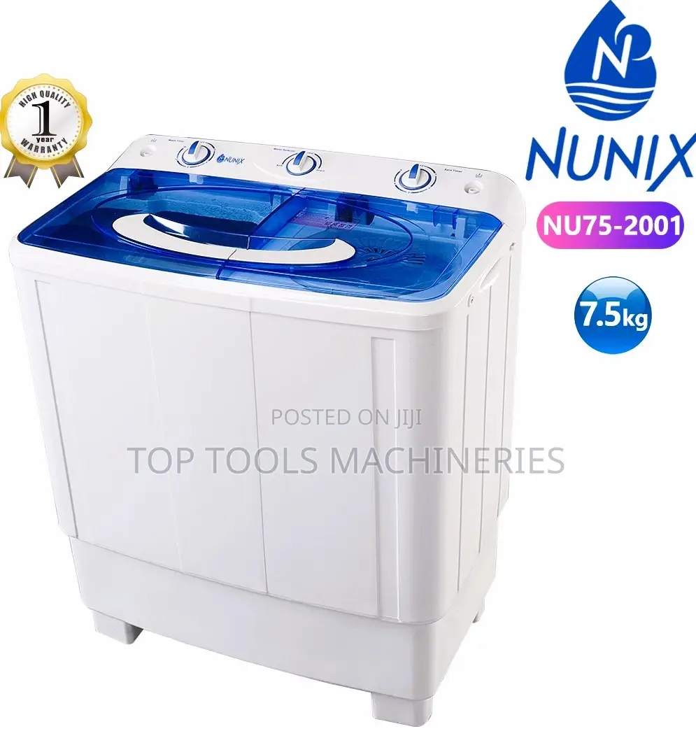 Nunix Washing Machine 7.5kg