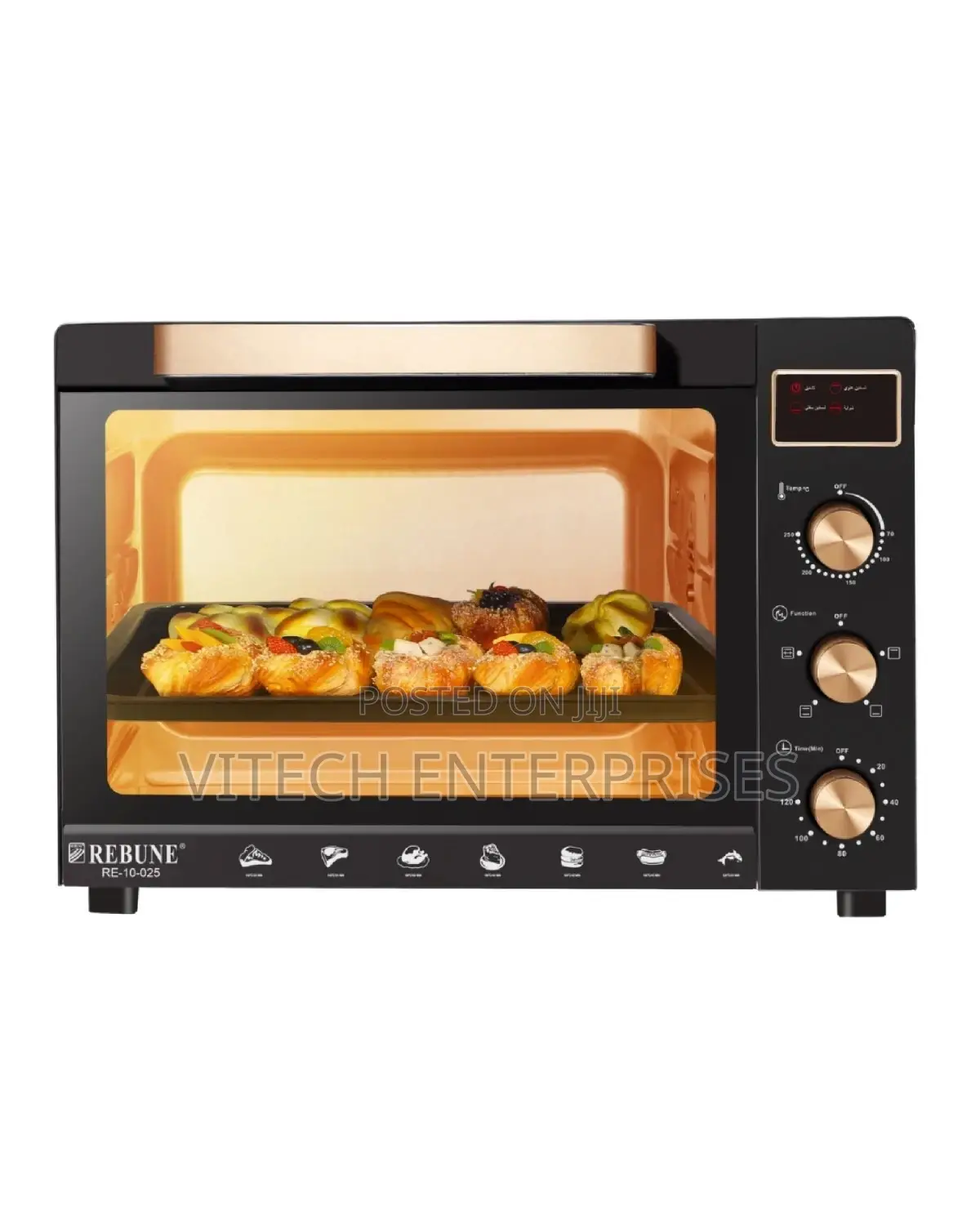 Rebune Electric Oven Conventional French Oven 100ltrs