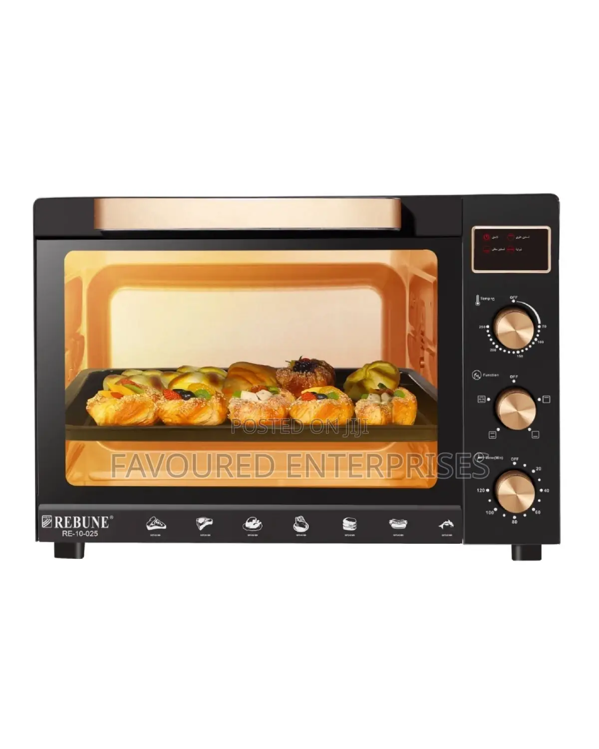 Rebune Electric Oven Conventional French Oven 100ltrs