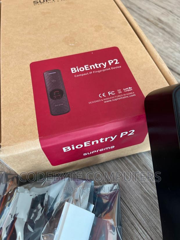 Suprema Bioentry P2 Compact IP Fingerprint Device - main view