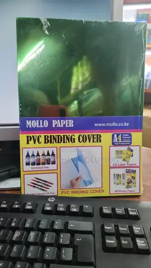 Embossed Papers Green Color and PVC Available