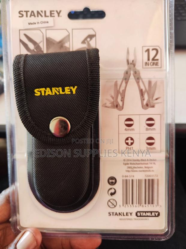 Stanley Multi Tool 12 in 1 Pliers Knife Screwdriver - thumbnail 3