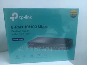 Tplink 8port 10/100mbps Desktop Switch 4port POE+ / Sf1008p