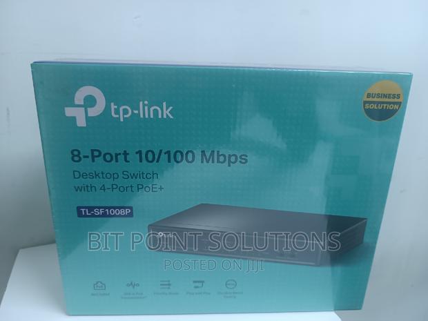 SF1008P 8port Switch'! Tplink - main view
