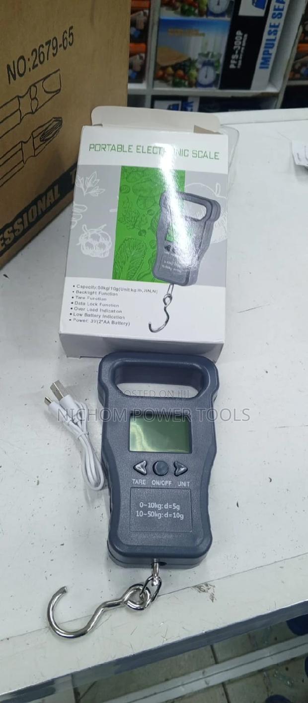 50kg Rechargeable Pocket Scale/Portable Scale - thumbnail 3