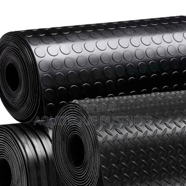 Coin Studded Rubber Mat - main view