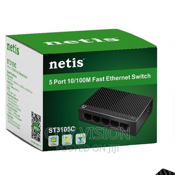 Netis Switch 5 Port!! 5port!! (St3105c) Netis 5 Port - main view