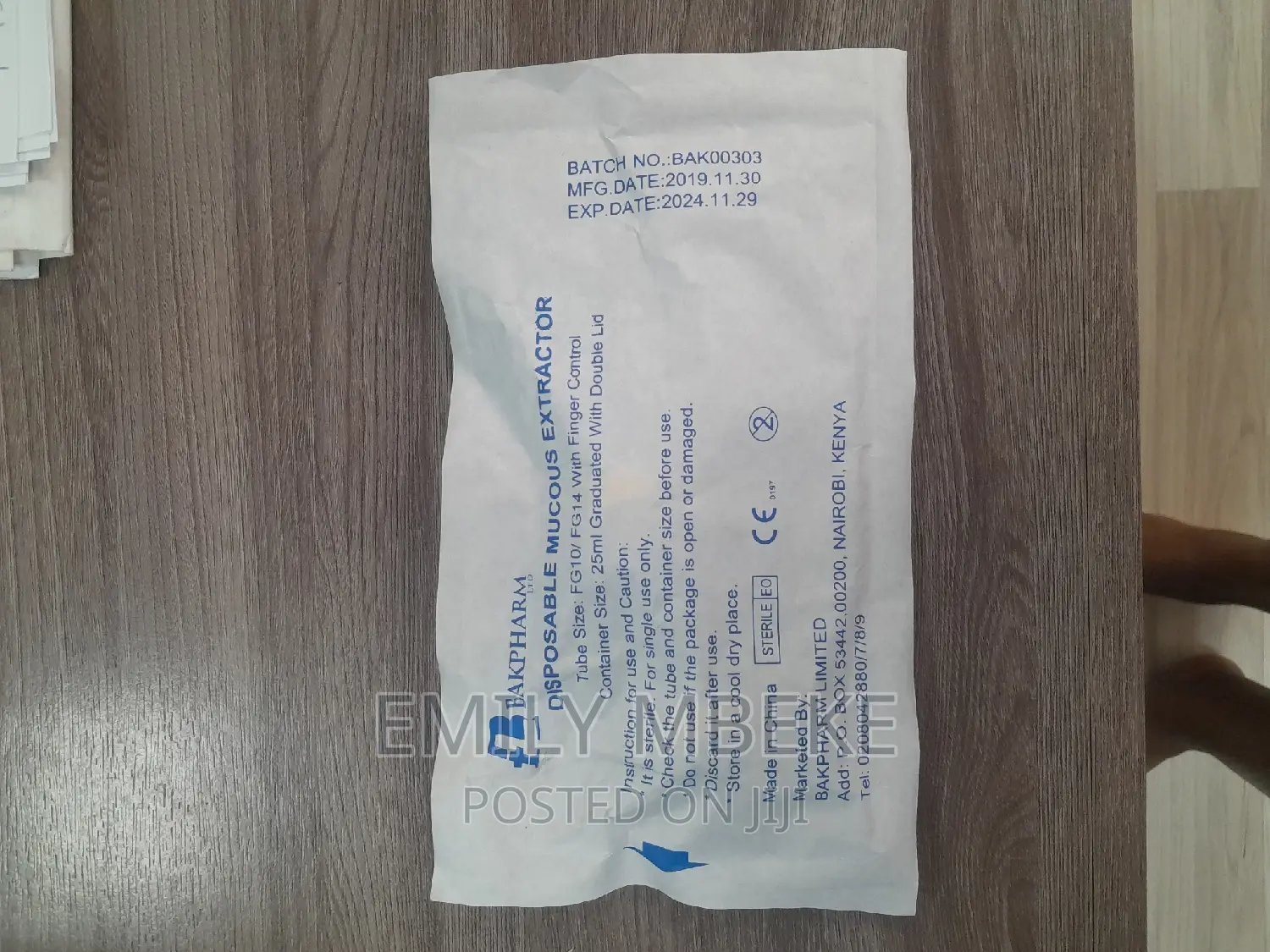 Disposable Mucous. Extractor