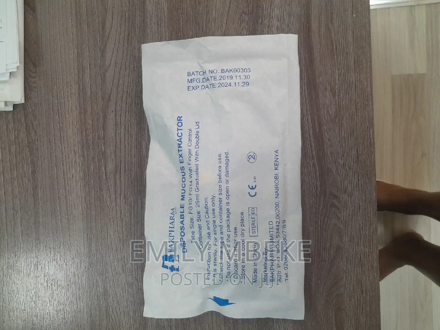 Disposable Mucous. Extractor