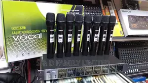 Shure 8 Microphones 1 Receiver