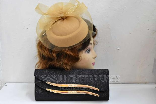 Classy Beige Fascinator - main view