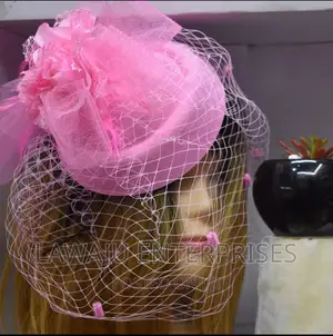 Elegant Baby Pink Fascinator