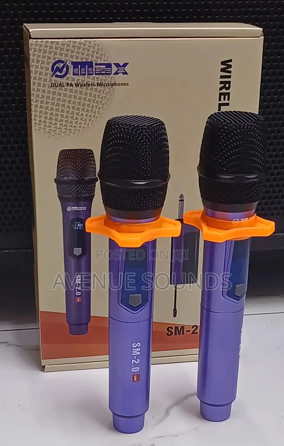 Wireless Portable Rechargable Microphone