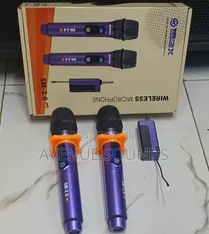 Wireless Portable Rechargable Microphone