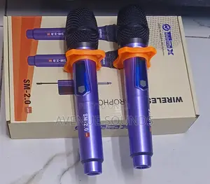 Wireless Portable Rechargable Microphone