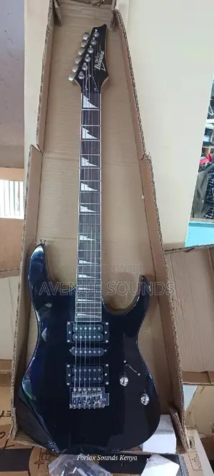 Black Solo Ibanez Guitar