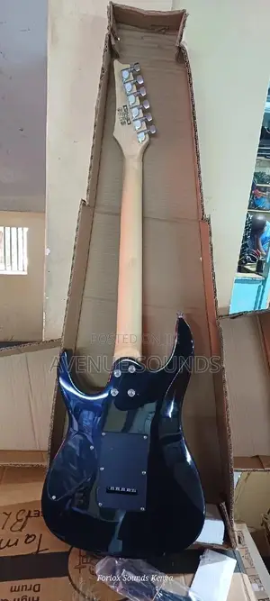 Black Solo Ibanez Guitar