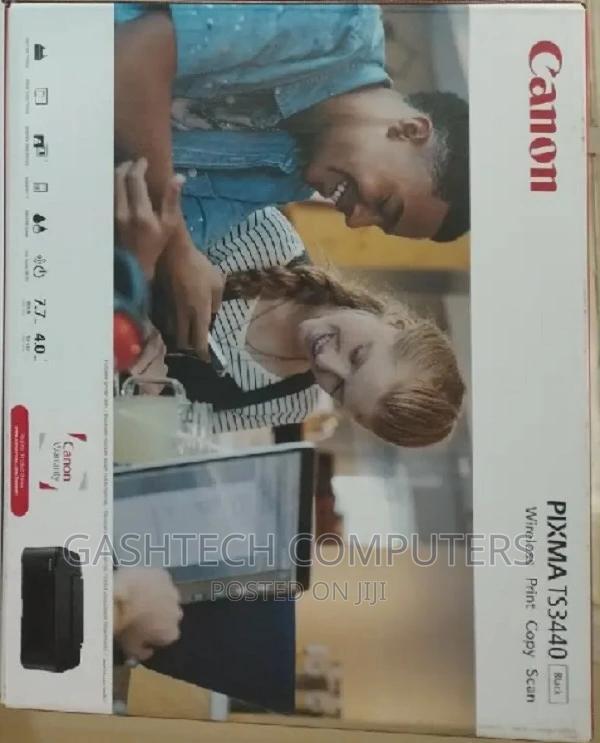 Canon PIXMA TS3440 Wireless All-in-One Inkjet Printer - thumbnail 3