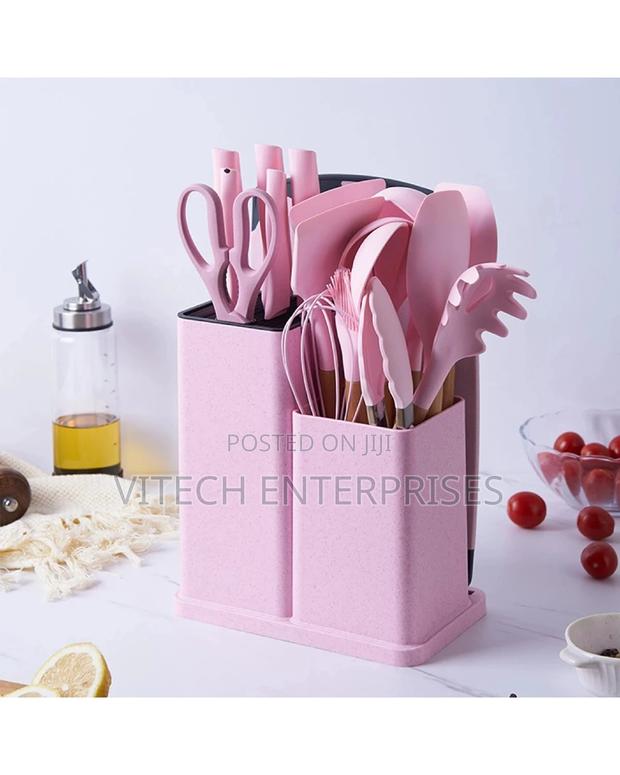 19pcs Silicon Spoon Set - main view