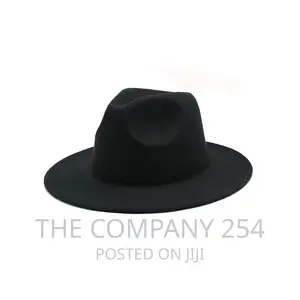 Autumn Winter Womens Felt Hat Fedoras Big Brim Hats .