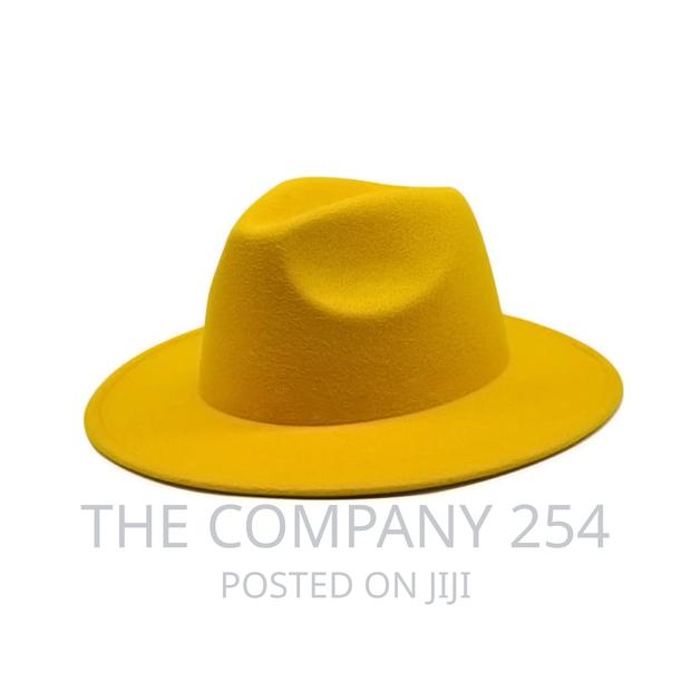 Autumn Winter Womens Felt Hat Fedoras Big Brim Hats . - thumbnail 3