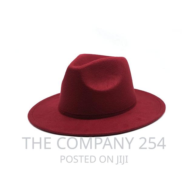 Autumn Winter Womens Felt Hat Fedoras Big Brim Hats . - thumbnail 5