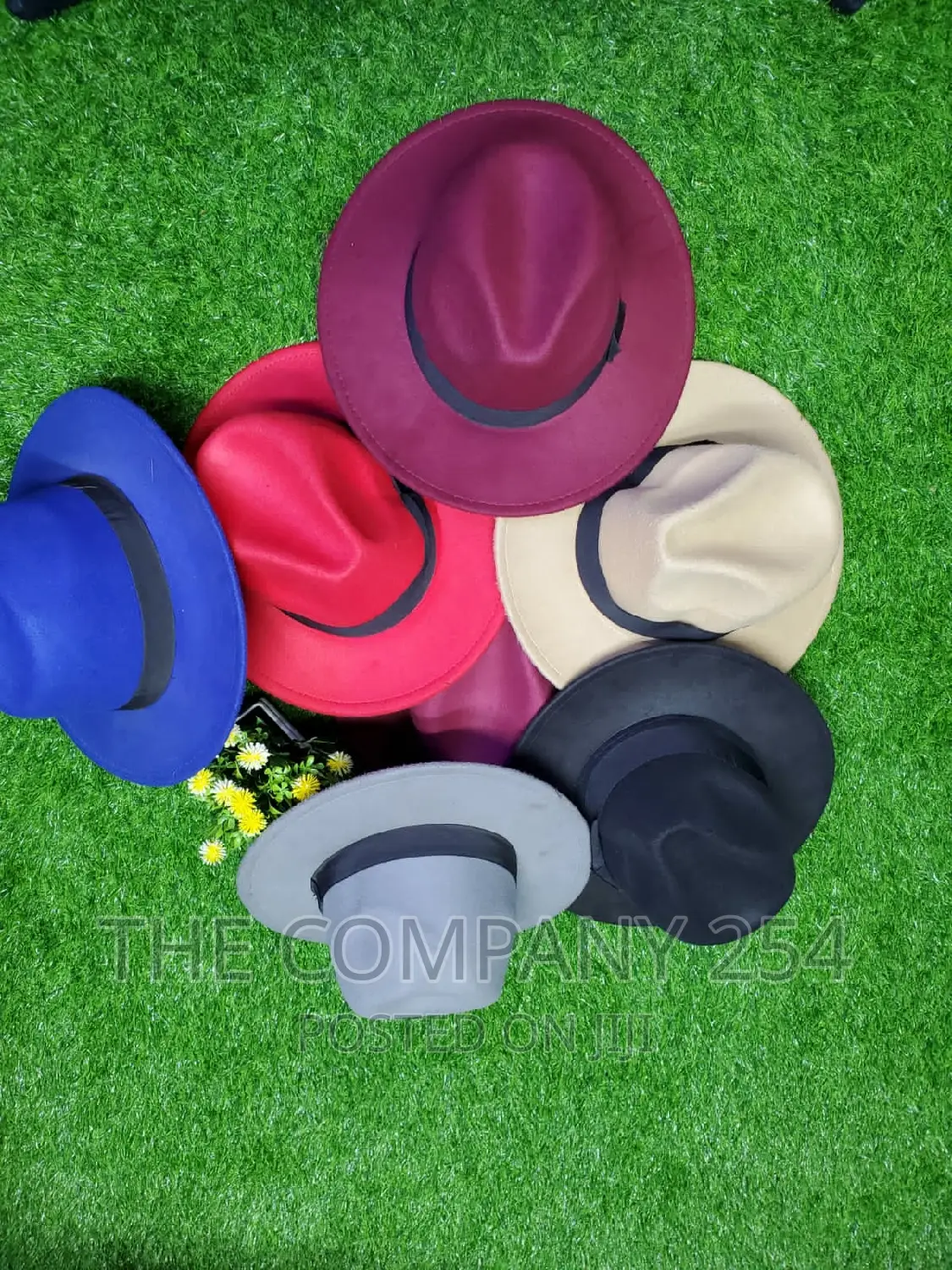 Flat Top Fedoras Hats for Women Solid Caps Bowler Hats