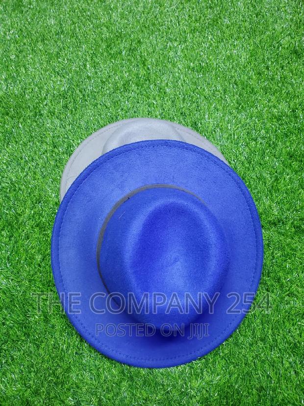 Flat Top Fedoras Hats for Women Solid Caps Bowler Hats - thumbnail 9