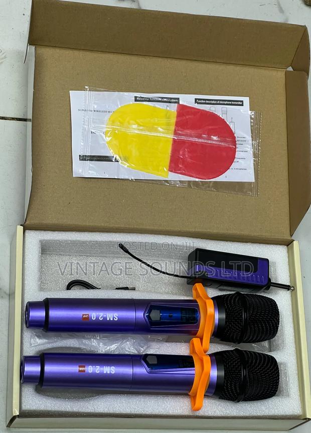 Max Rechargeable Wireless Microphone Sm2.0 - thumbnail 2