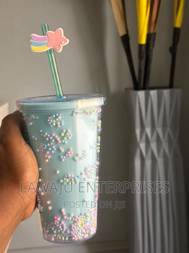 Blue Colourful Juice Cup - main view
