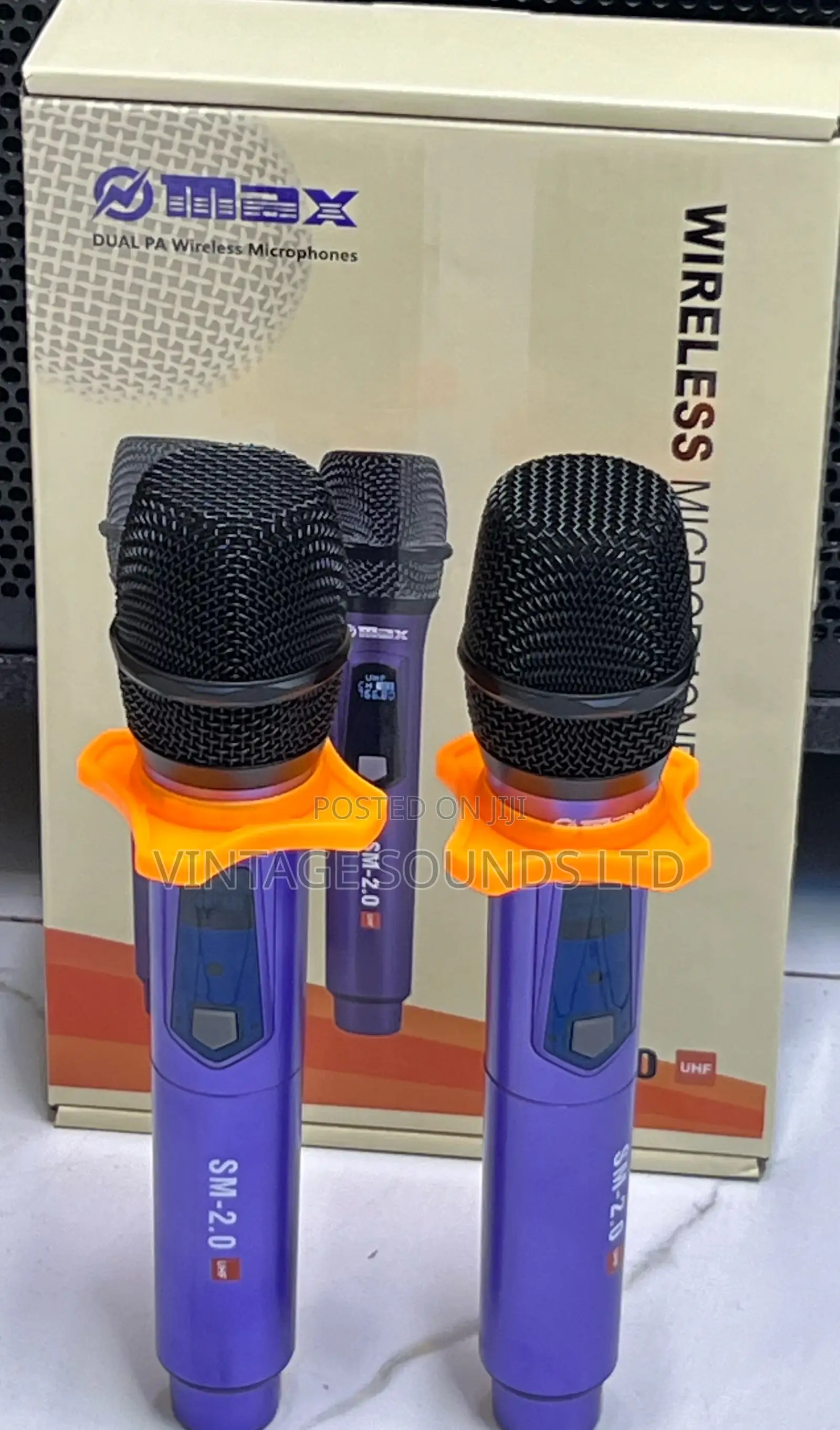 MAX SM2.0 Rechargeable Professional Wireless Microphone