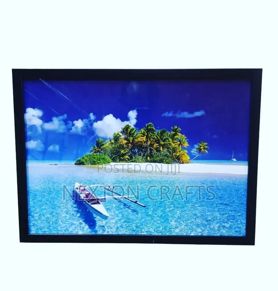 A3 Black Picture Frame With Print