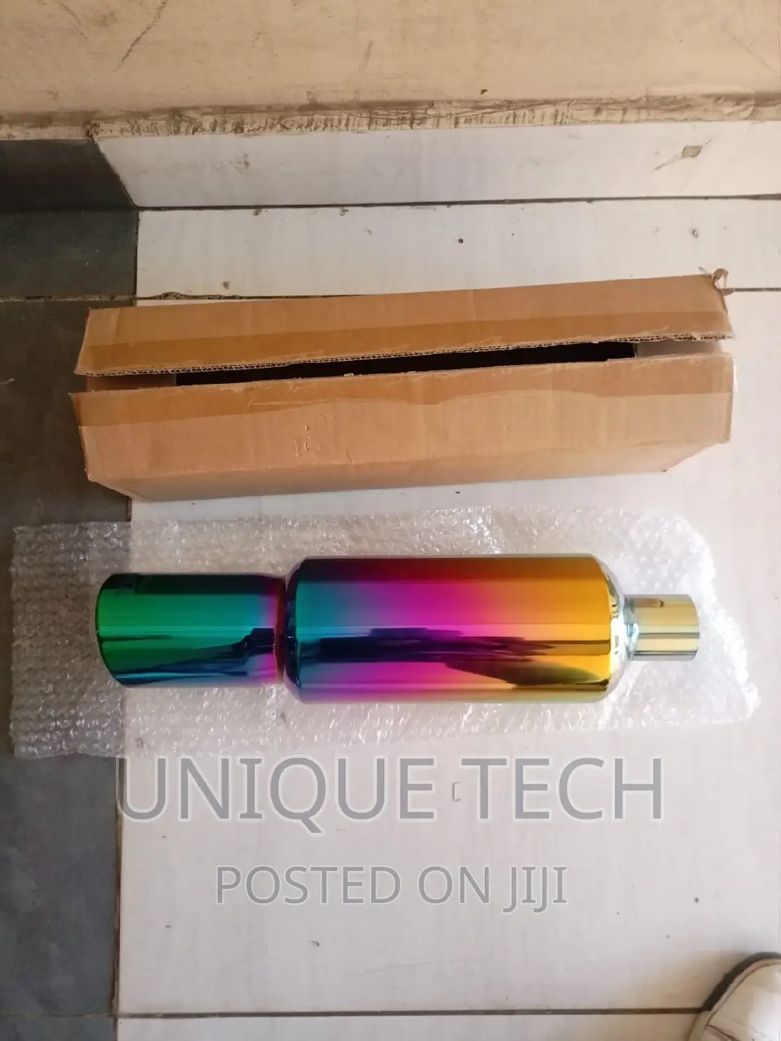 New Design Rainbow Exhaust Muffler Inlet 2" Utlet 3.5 Inches