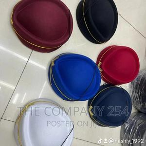 Air Hostesses Hat Stewardess Beret Hat Women Formal . - thumbnail 2