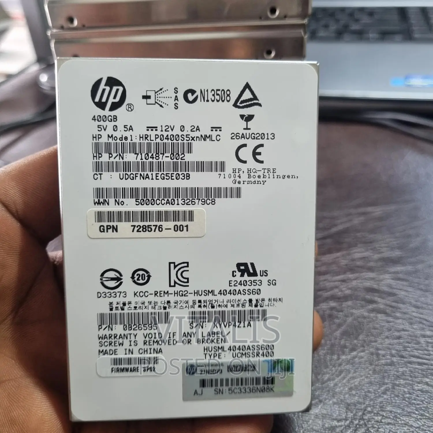 HP Sas Ssd.