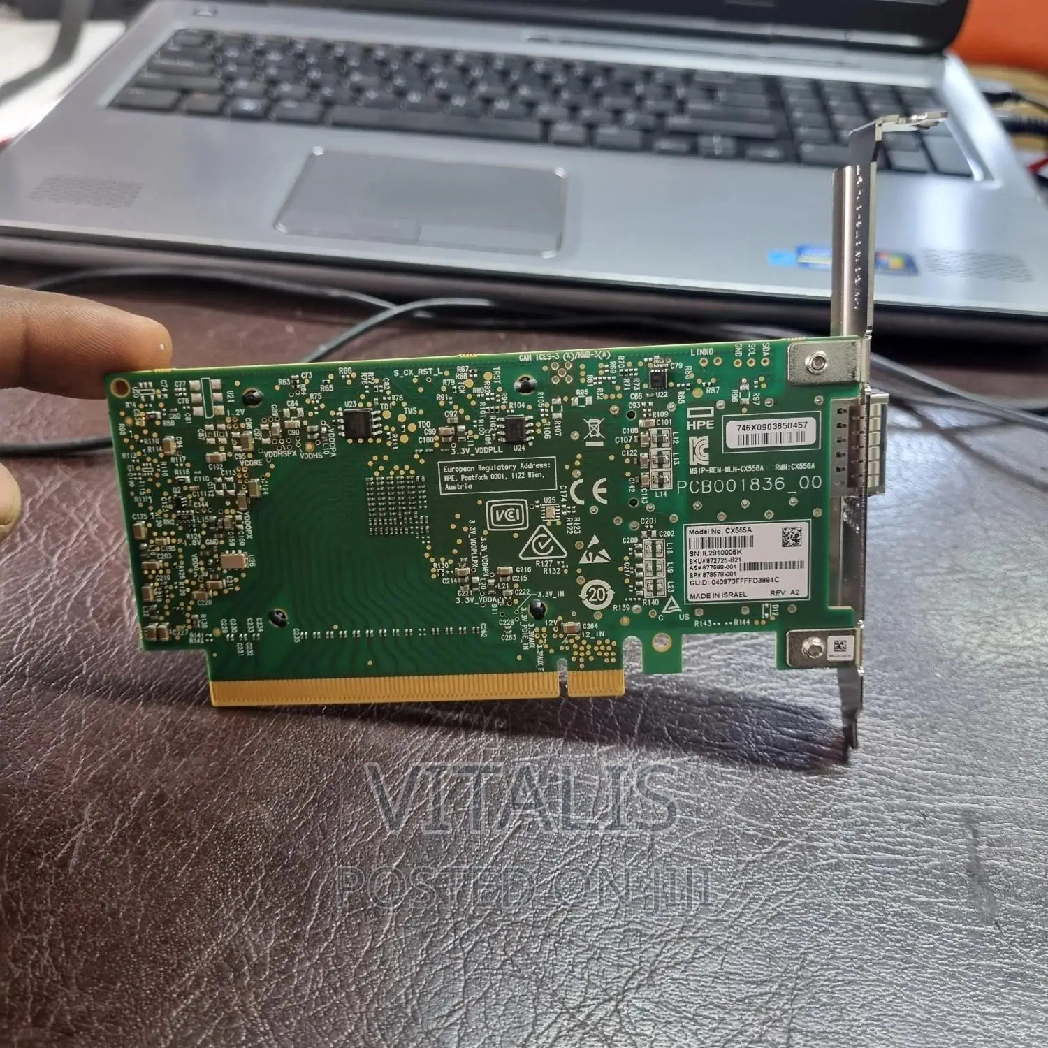 Hpe QSFP 100gb Edr Adapter.