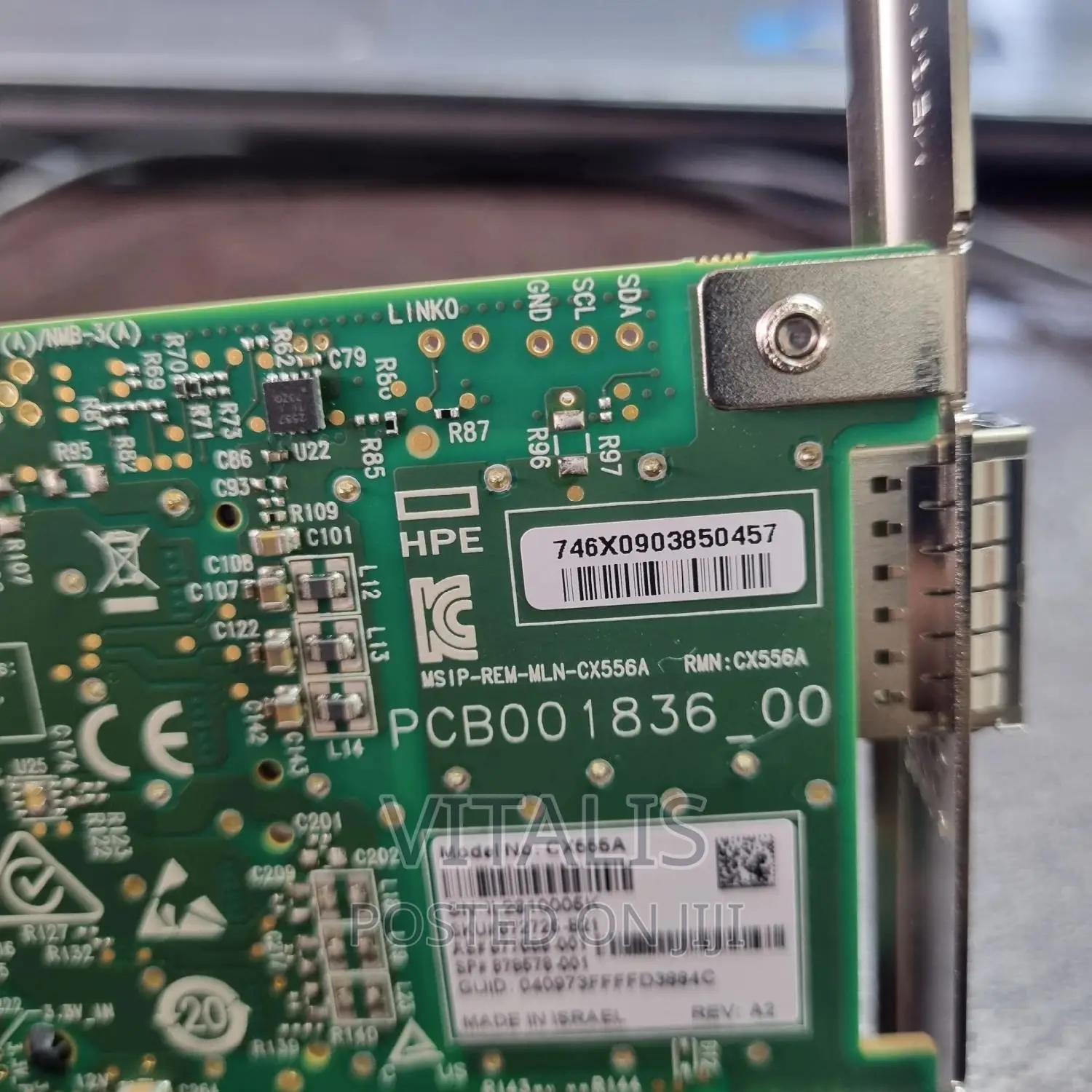 Hpe QSFP 100gb Edr Adapter.