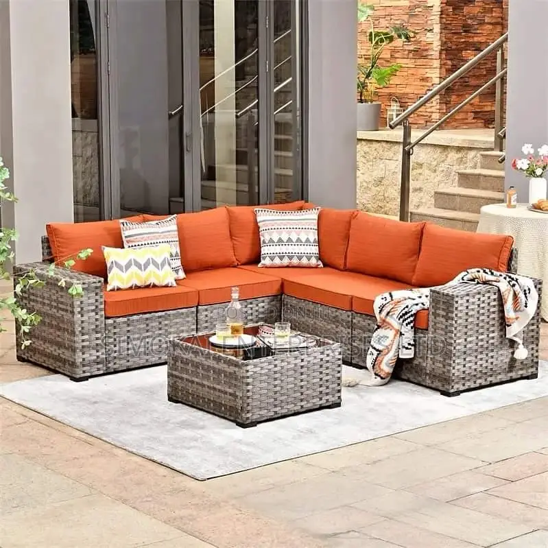 5 Seater Rattan Chair