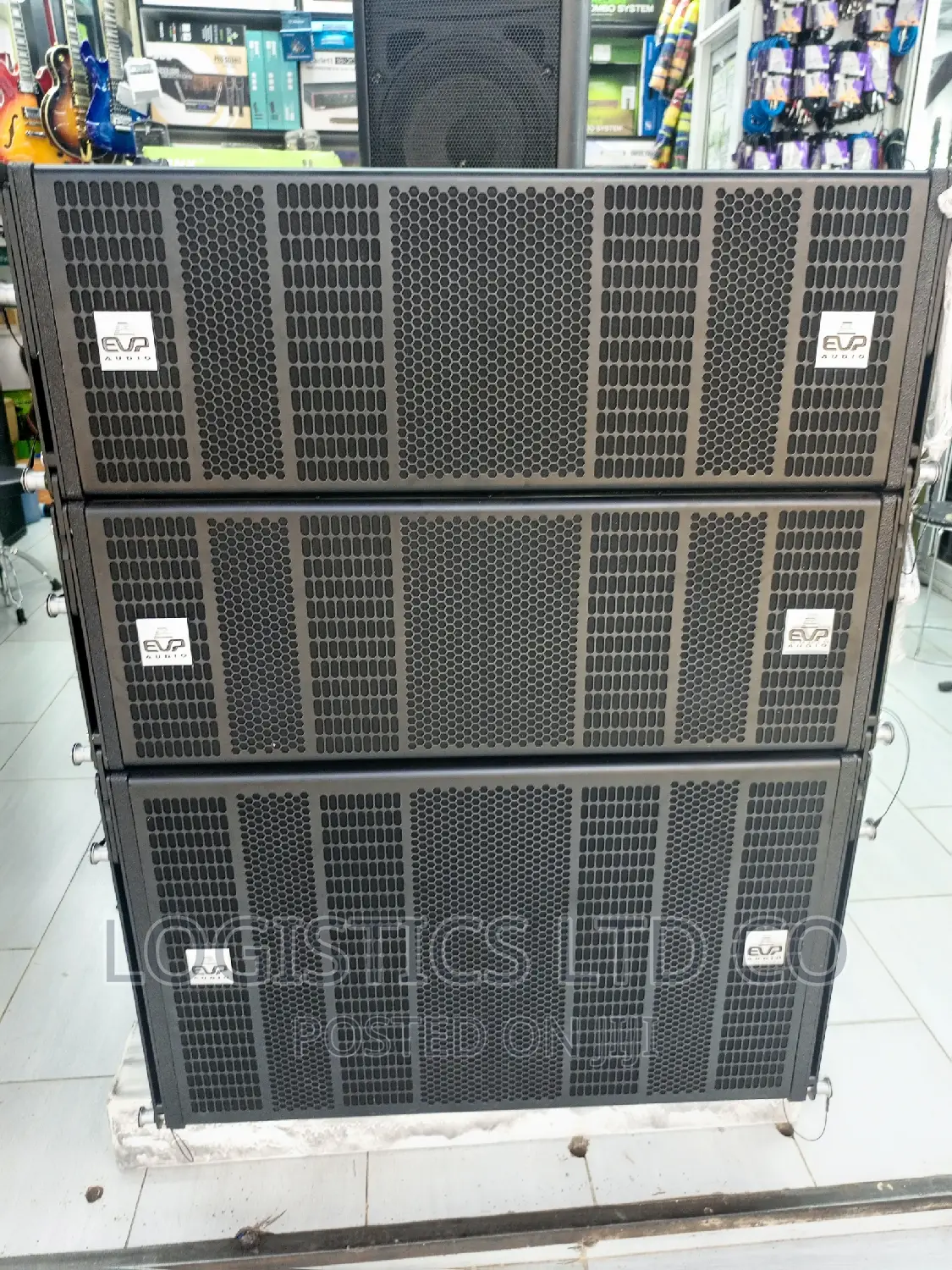 EVP Dual 10 Inch Self Powered Line Array Speaker System