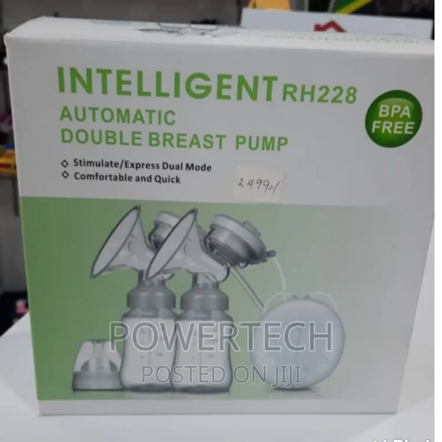 Intelligent Automatic Double Breast Pump.