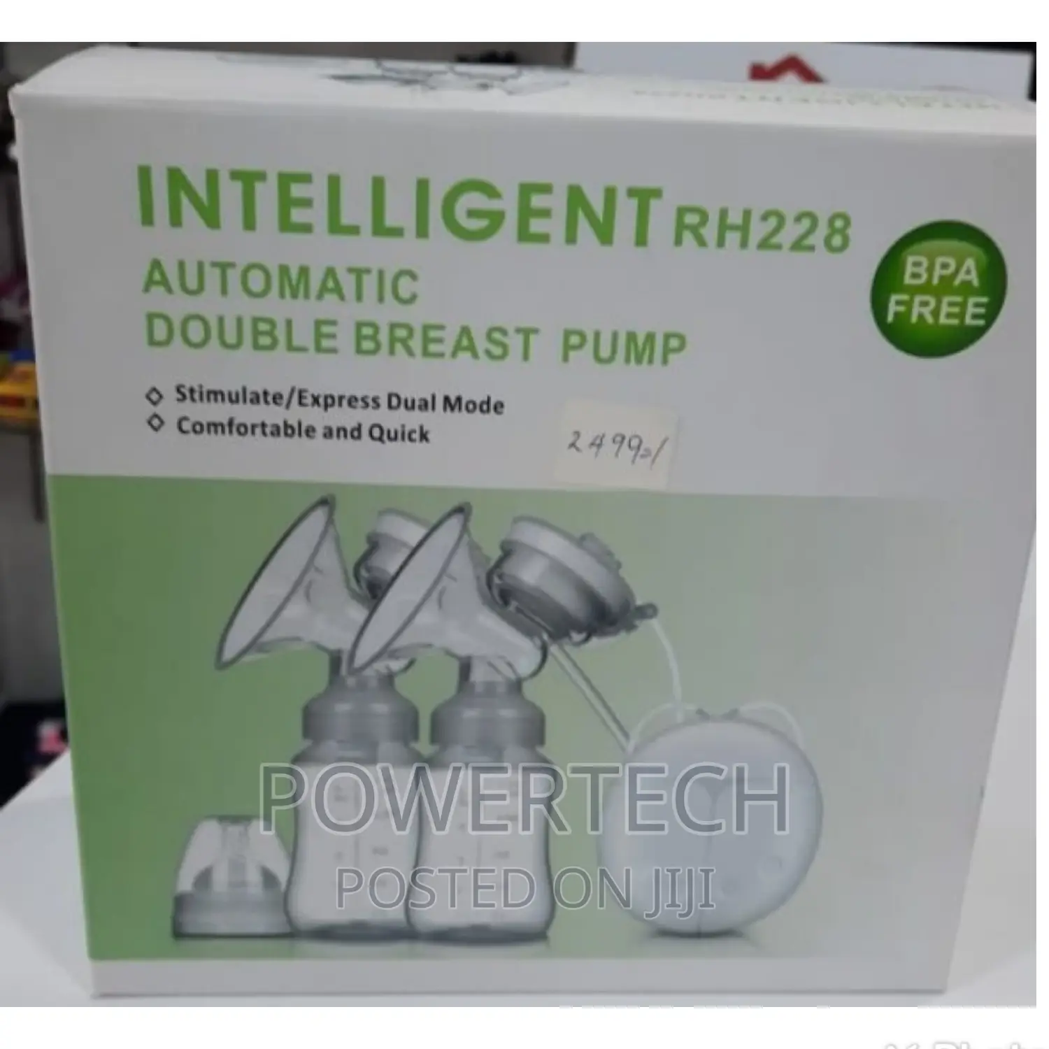 Intelligent Automatic Double Breast Pump
;