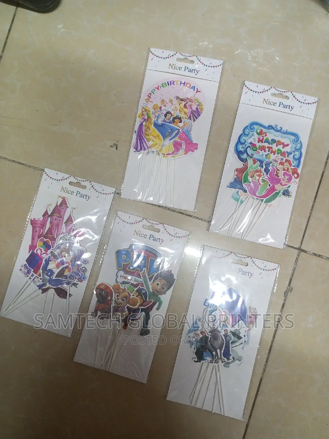 Decorating Cake Topper