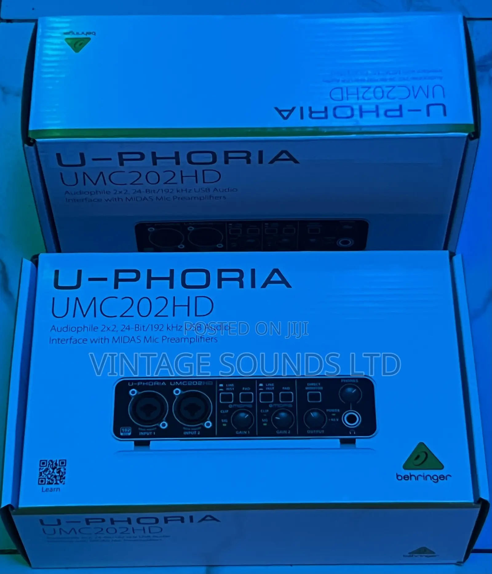 Behringer U-Phoria Umc202hd - Usb 2.0 Audio Interface/Black