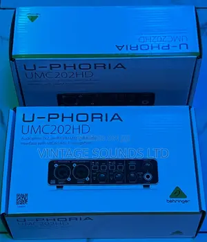 Behringer U-Phoria Umc202hd - Usb 2.0 Audio Interface/Black